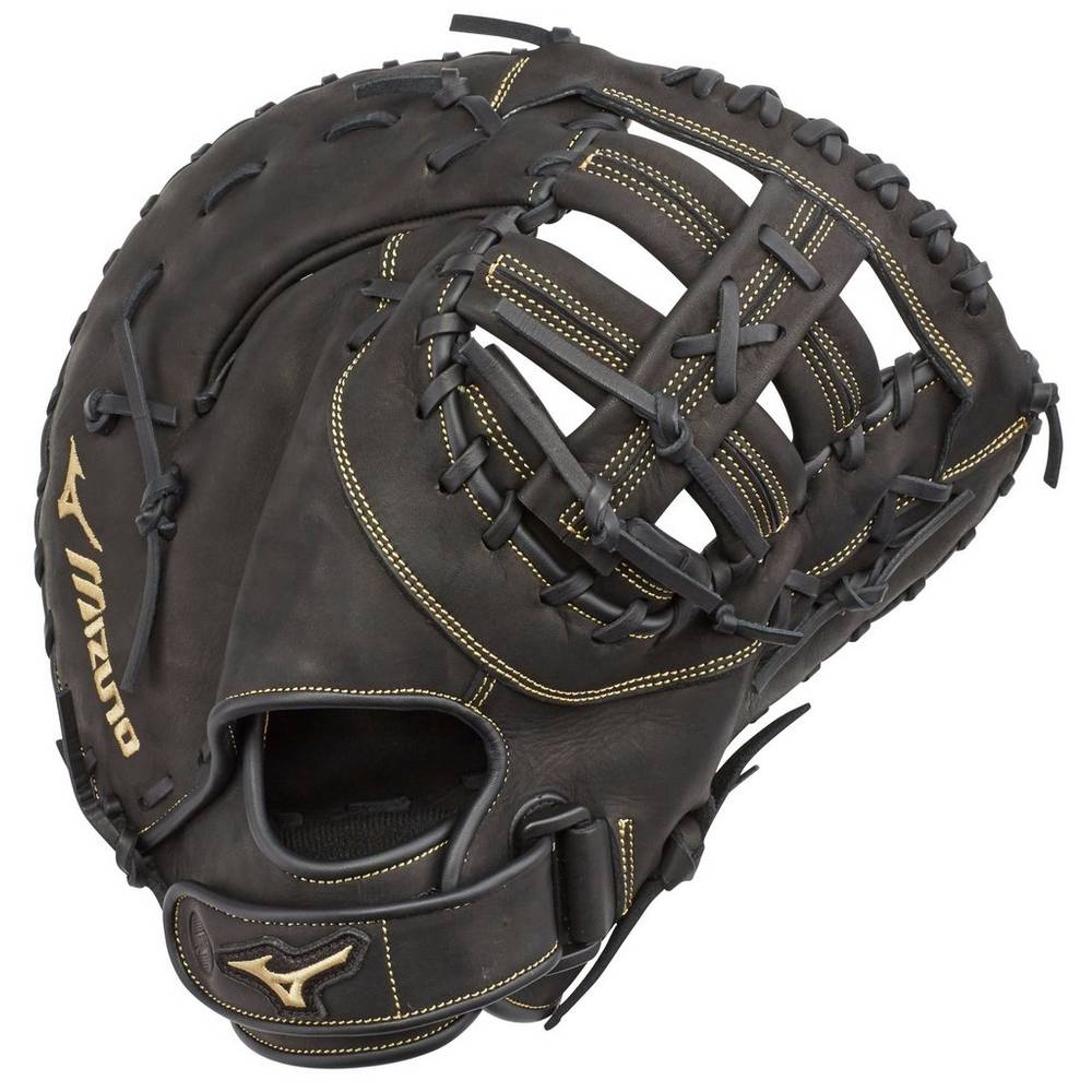 Catchers Mitt Mizuno Softball MVP Prime Fastpitch First Base 13" - Mulher - Pretas - BAYLJ3069